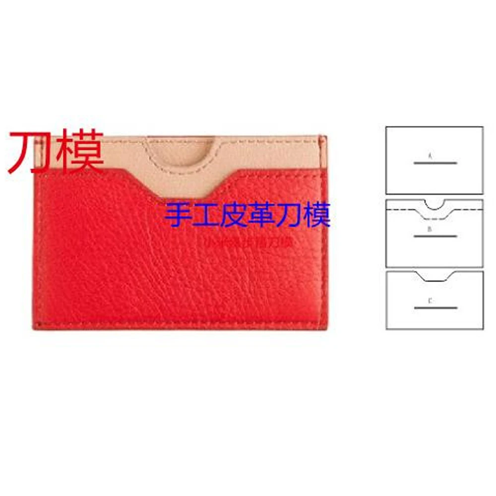 

3pcs/set leather craft template cutter card holder die cutting knife mould leather hole punches tool set deri el aletleri