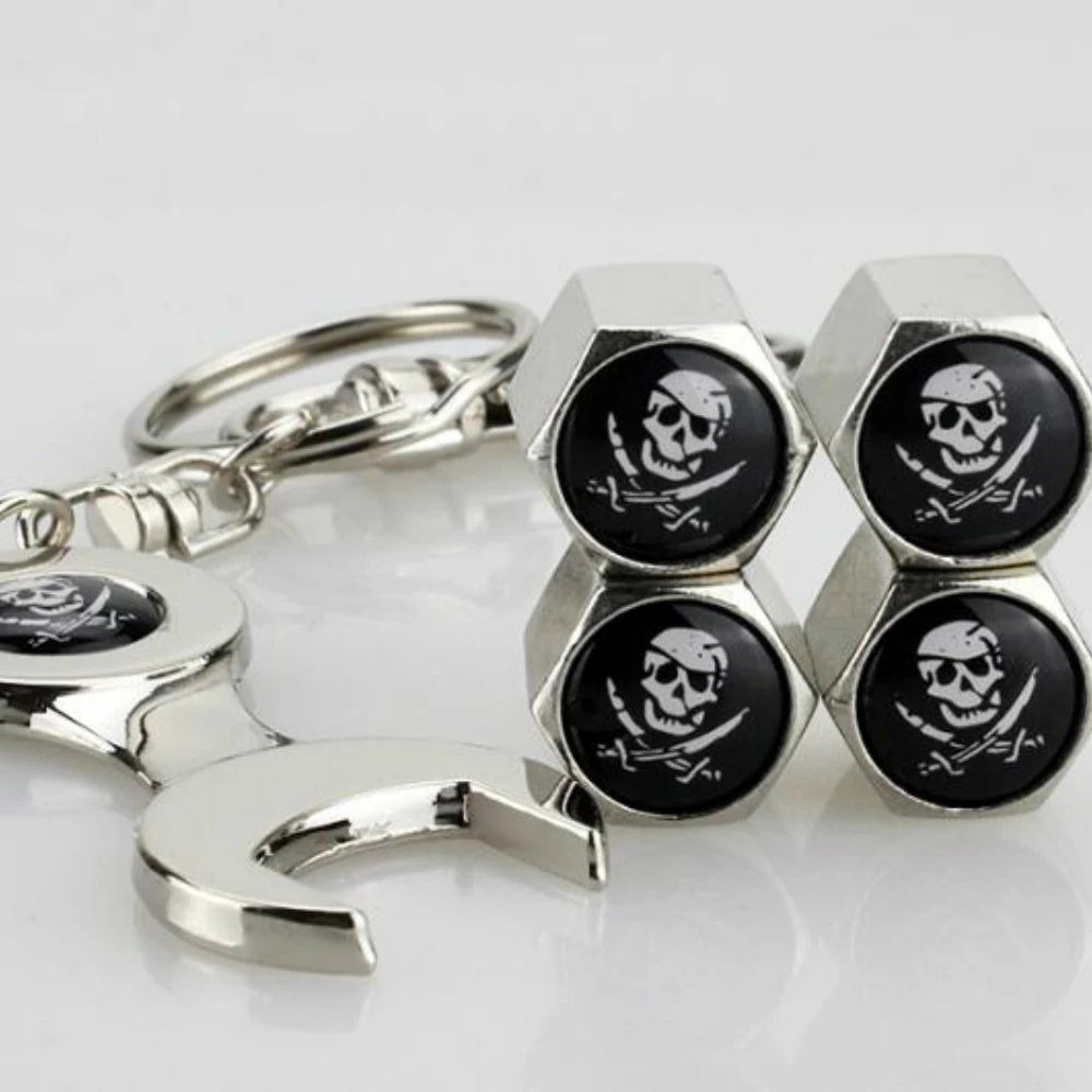 Аксессуары для автомобильных шин Kull 4 шт. колпачки клапанов 1 гаечный ключ Chevrolet
