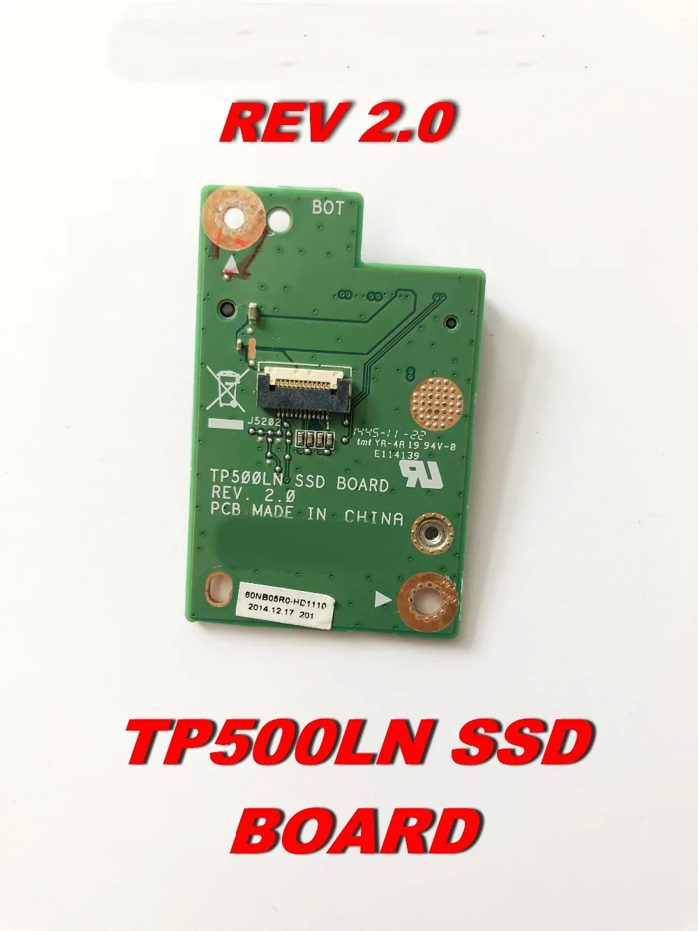 Оригинал для ASUS TP500LN плата SSD SDD REV 2 0 Бесплатная доставка разъемов|Компьютерные