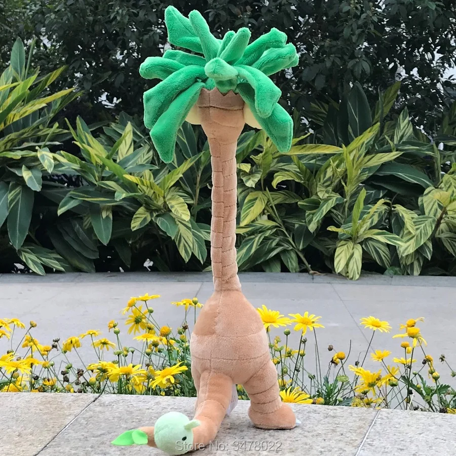 Плюшевая игрушка с Tag Alola Exeggutor 14 " мягкая мультяшная Nasshi Noadkoko Sun Moon Doll|plush cartoon|toy