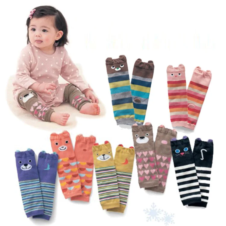 3 пары детских носков в полоску с милыми рисунками из мультфильмов хлопковые