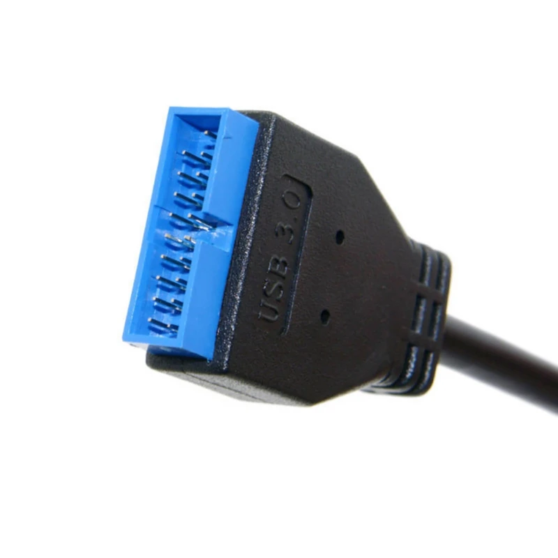 USB 3 1 Type-C Mini 19/20 Pin Передняя панель заголовок к 0 Стандартный 20 удлинитель 30 см для
