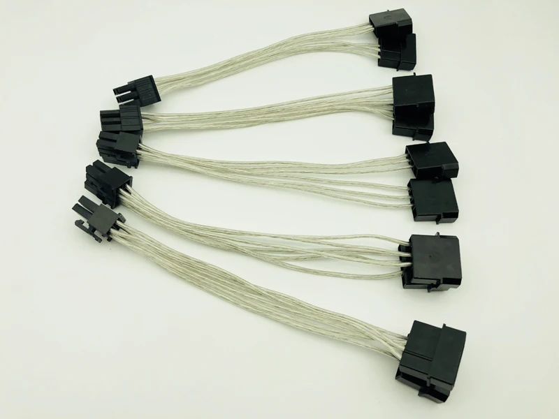 5 шт. кабель питания для видеокарты Molex IDE на 6pin PCIE|Компьютерные кабели и разъемы| |