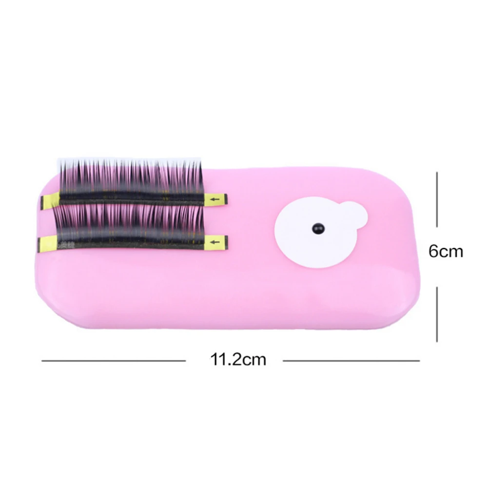 2018 розовый ресниц Стенд площадку толще силиконовый коврик Lash stand держатель