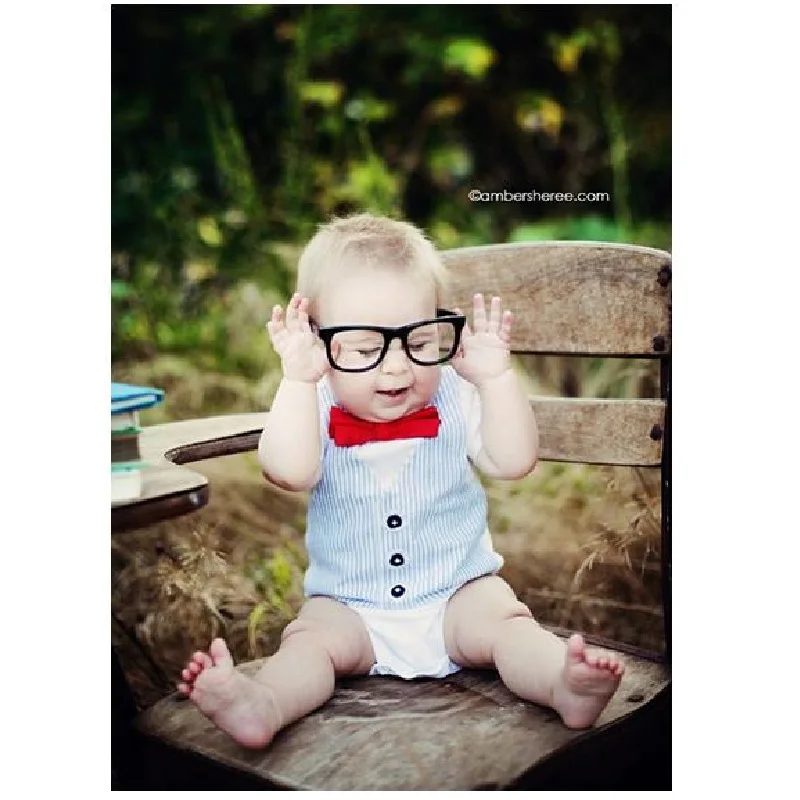 2017 Летние Боди из 100% хлопка для маленьких мальчиков серая цельная Одежда черный