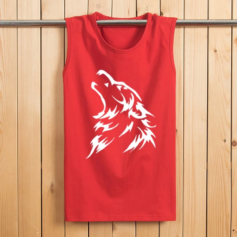MFERLIER мужские майки для фитнеса размера плюс 5XL 6XL 8XL 7XL wolf дешевые свободные хлопковые топы без рукавов с мячом для баскетбола футболки Синие крутые