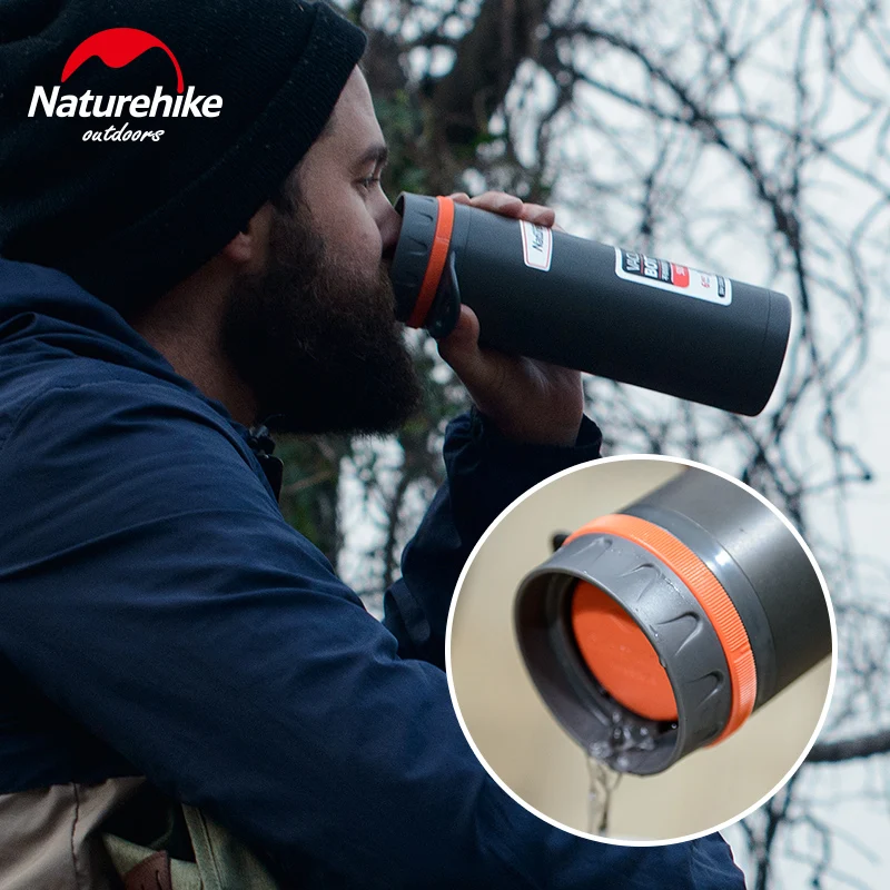 NatureHike Спортивная бутылка из нержавеющей стали для кофе термос чашки кружки 500
