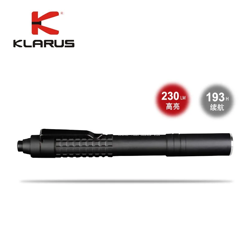 Klarus P20 Nichia 219C светодиодный фонарик 230LM для медицинского осмотра, ремонта, EDC, открытый от AA Battry