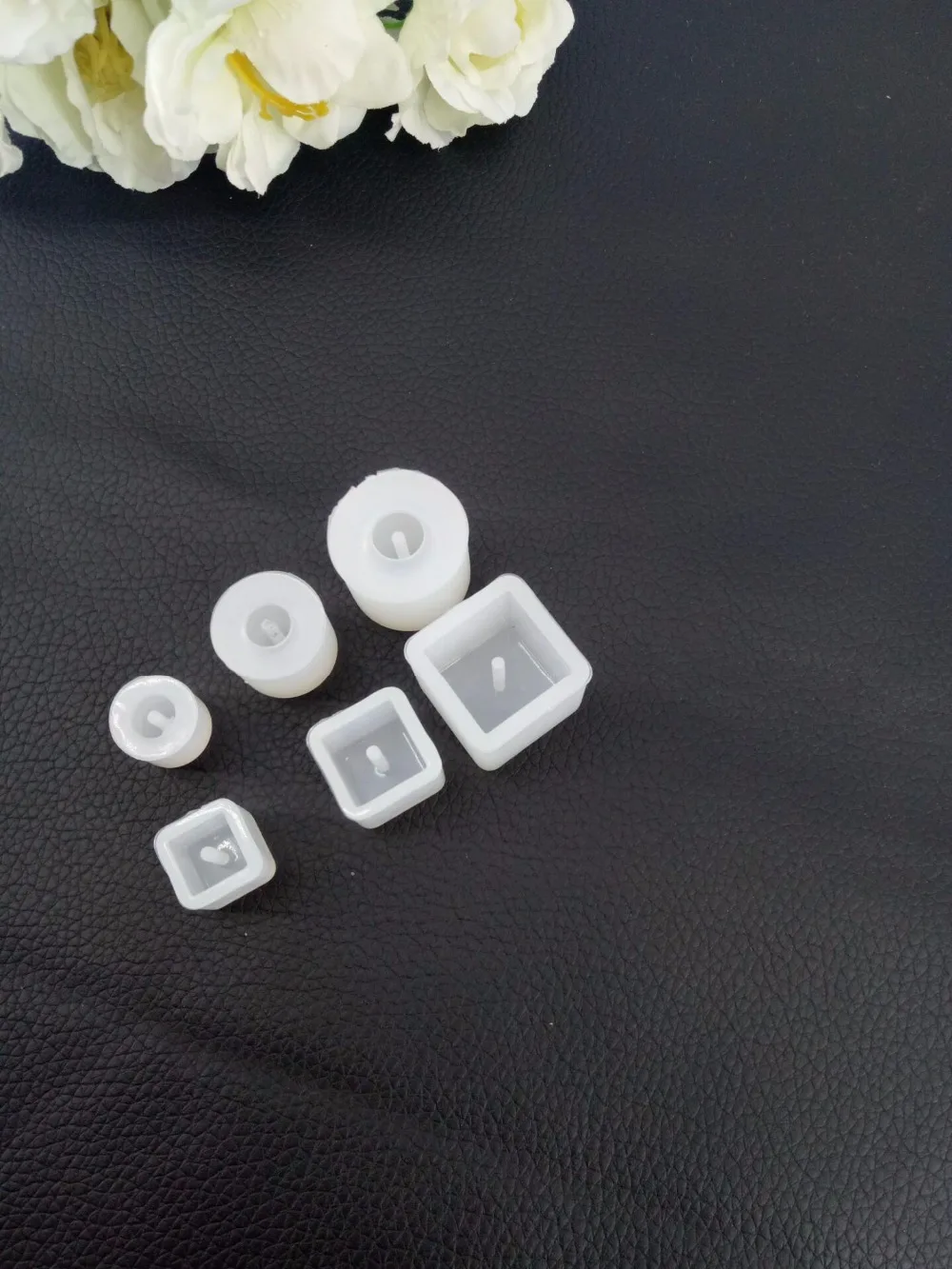 DIY силиконовая форма прозрачное ожерелье бусины кулон с отверстием для