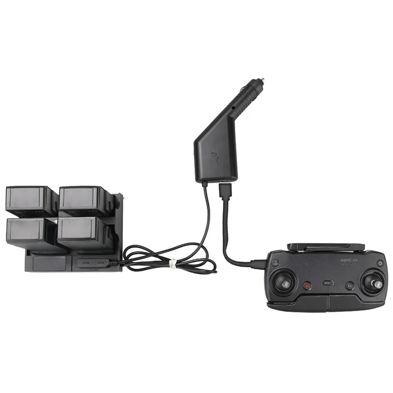 USB адаптер 3 в 1 для автомобильного зарядного устройства Интеллектуальный