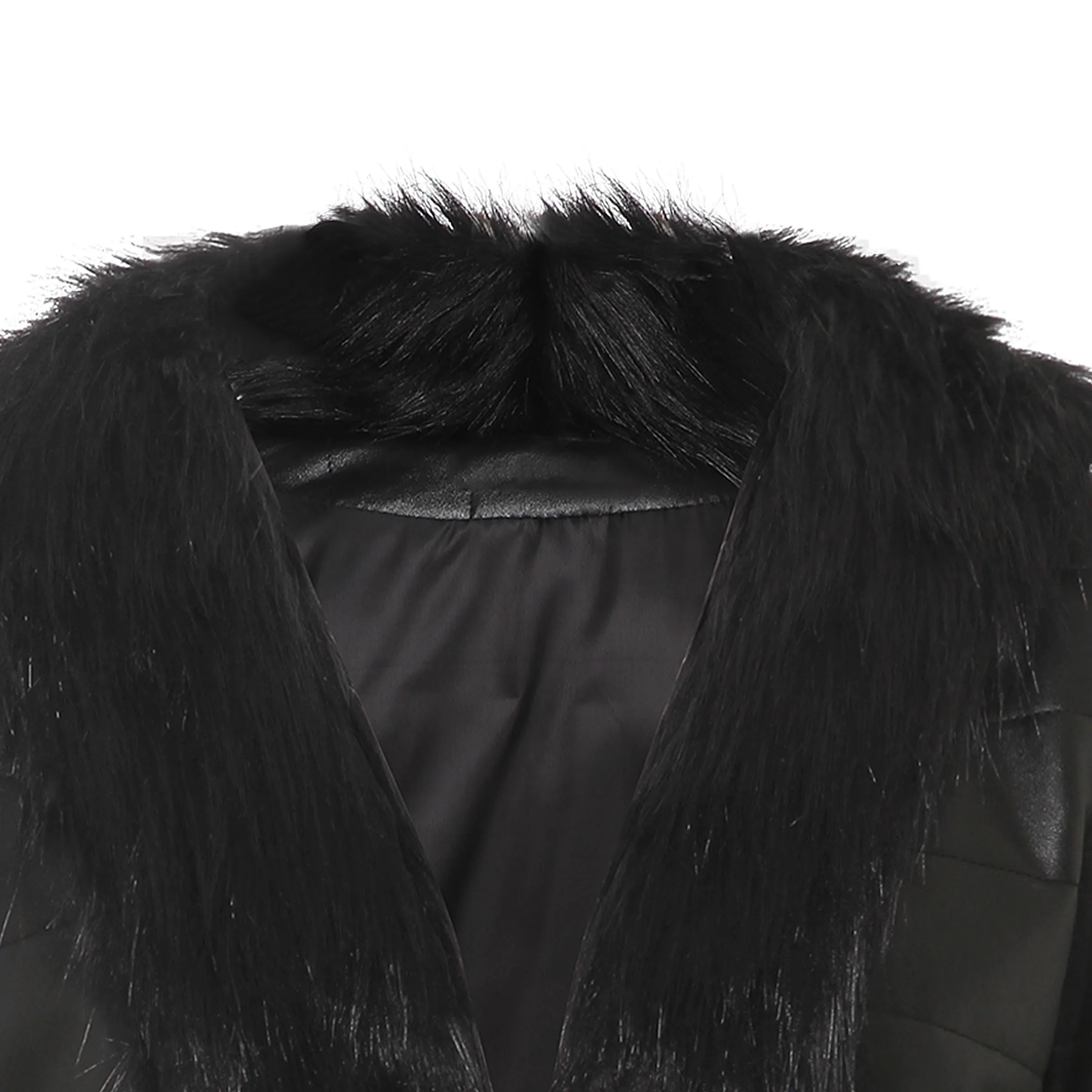 Faux Leather Jacket Female Women Winter Coat Thickening Cotton Womens Outwear 2018 | Женская одежда