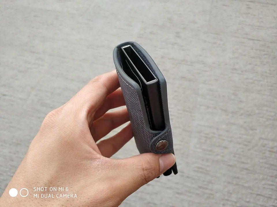 RFID Блокировка ковбойский кредитный ID держатель для карт Ретро винтажный алюминиевый джинсовый кожаный бумажник чехол для карт мини кошелек для мужчин и женщин