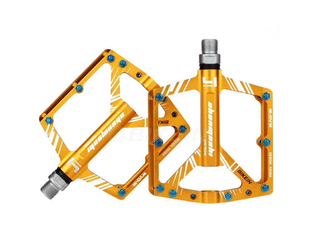 BIKEIN Ultralgiht CNC алюминиевый Противоскользящий горный велосипед 4 герметичные подшипники педаль 9/1" велосипедный велосипед MTB BMX Платформа педаль 310 г