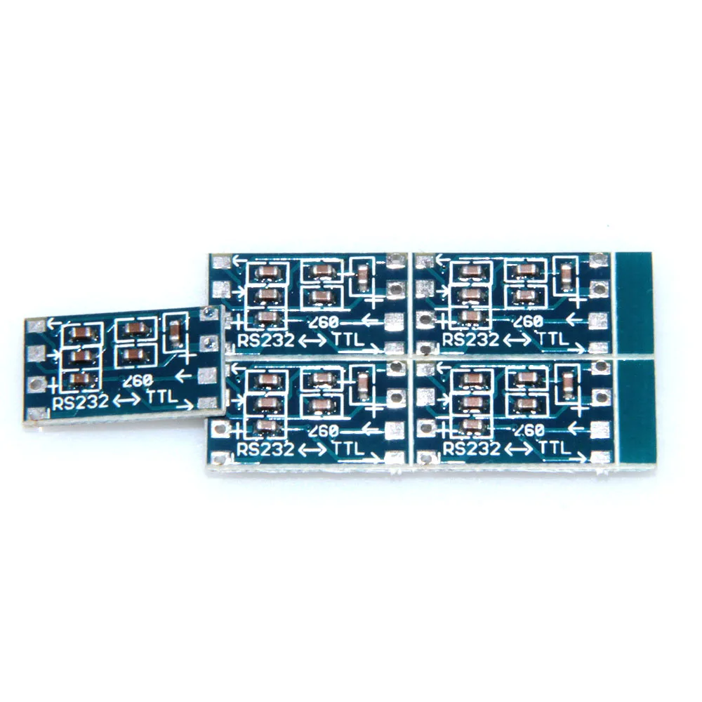 50 шт. последовательный порт для Arduino MCU Mini RS232 к TTL преобразователю Модуль платы