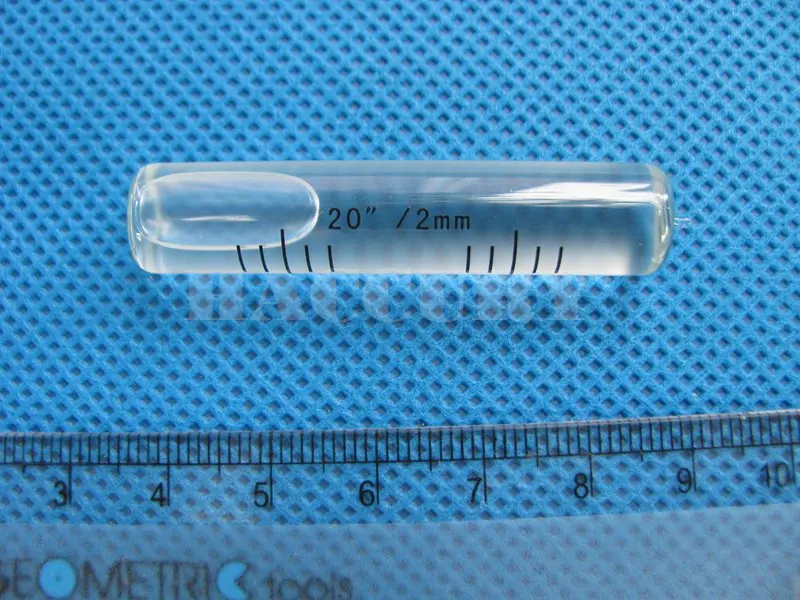 Круглый пузырьковый уровень высокой точности размером 11*49 мм 20/2 мм|bubble spirit level|bubble