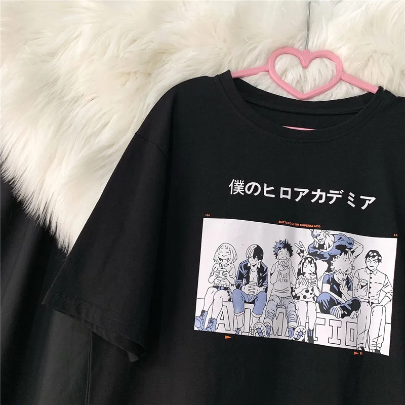 Футболка Bakugou Midoriya Iida из аниме Моя геройская Академия школьная футболка костюм
