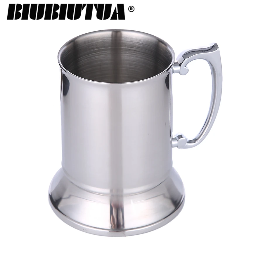 BIUBIUTUA Термокружка для кофе, бутылка с изоляцией для пива, молока, Термокружка Из Нержавеющей Стали, термосы, вакуумная колба, металлическая чашка, кофейная кружка