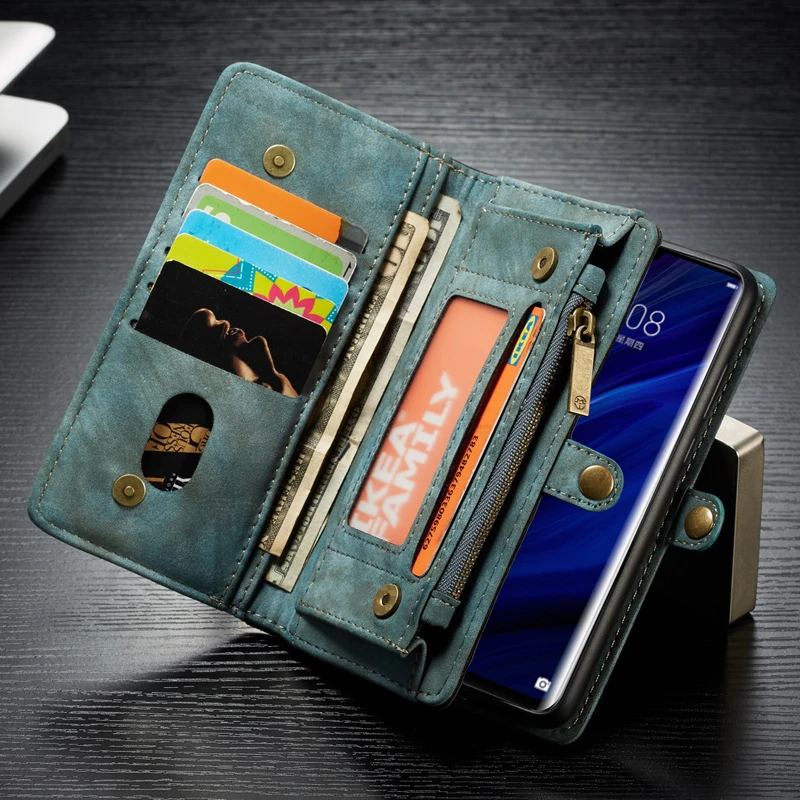 For Huawei P30/ P30 Pro Lite flip Luxury PU Leather Wallet On Cover Phone Bag Case for Coque P20 Mate 20 | Мобильные телефоны и