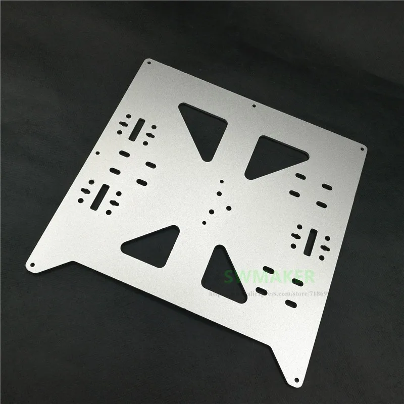 Reprap Prusa i3/Anycubic Мега i3 анодированный алюминиевый сплав кровать с подогревом