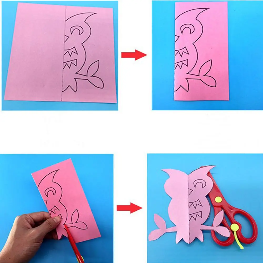 96 шт./компл. с яркими рисунками из мультфильма про динозавров для складывания