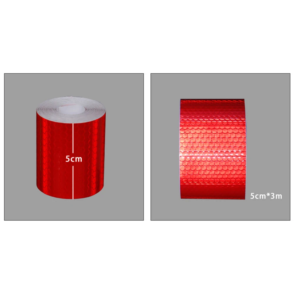

Motorcycle Safety Mark Reflective Sticker Tape Adhesive Warning Decal