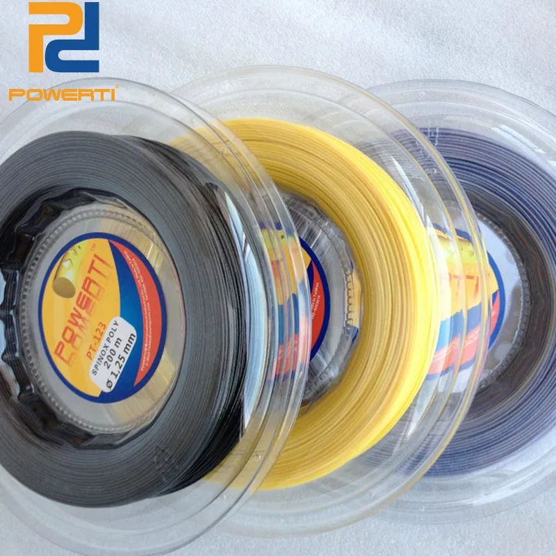 POWERTI alu теннисная струна 1 25 мм тренажерный зал спортивной подготовки тиснением