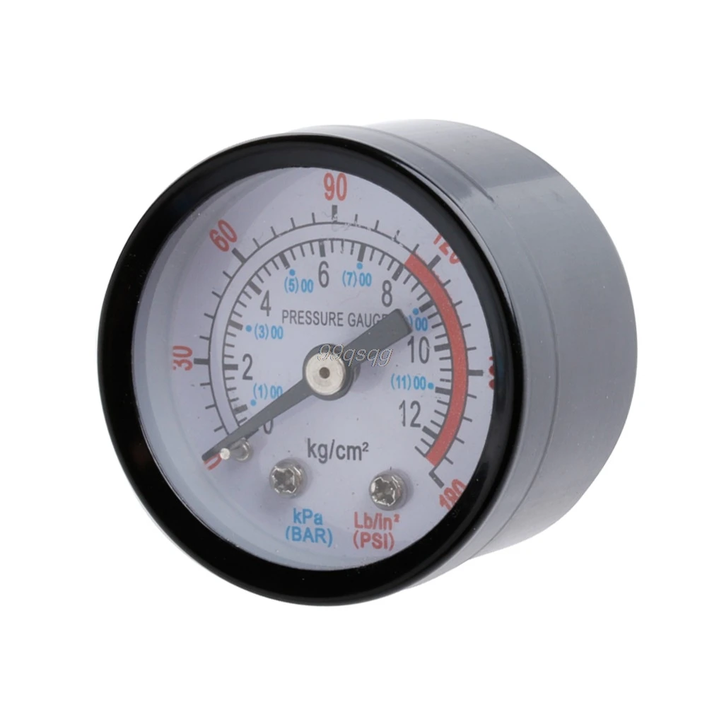 

Air Compressor Pneumatic Hydraulic Fluid Pressure Gauge 0-12Bar 0-180PSI New Drop shipping