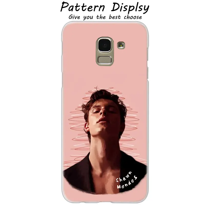013 MLLSE Shawn Mendes розовый художественный Прозрачный чехол для samsung Galaxy J2 J4 CORE J3 J5 J7 EU J8 J6 J4 Plus J7 Prime - Цвет: 013