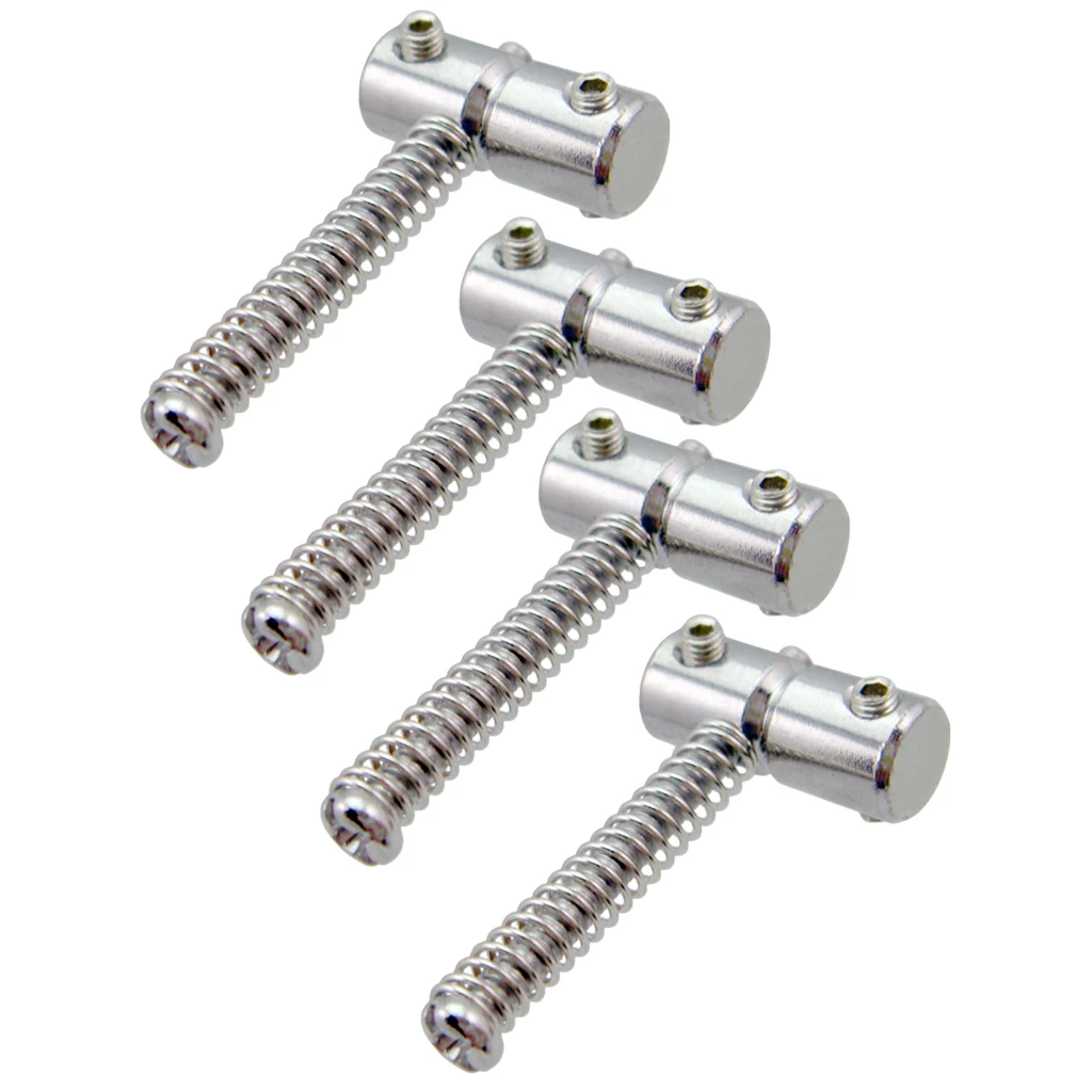 4 шт. сменные Струны для крепления гитарных басов набор седел из цинкового сплава