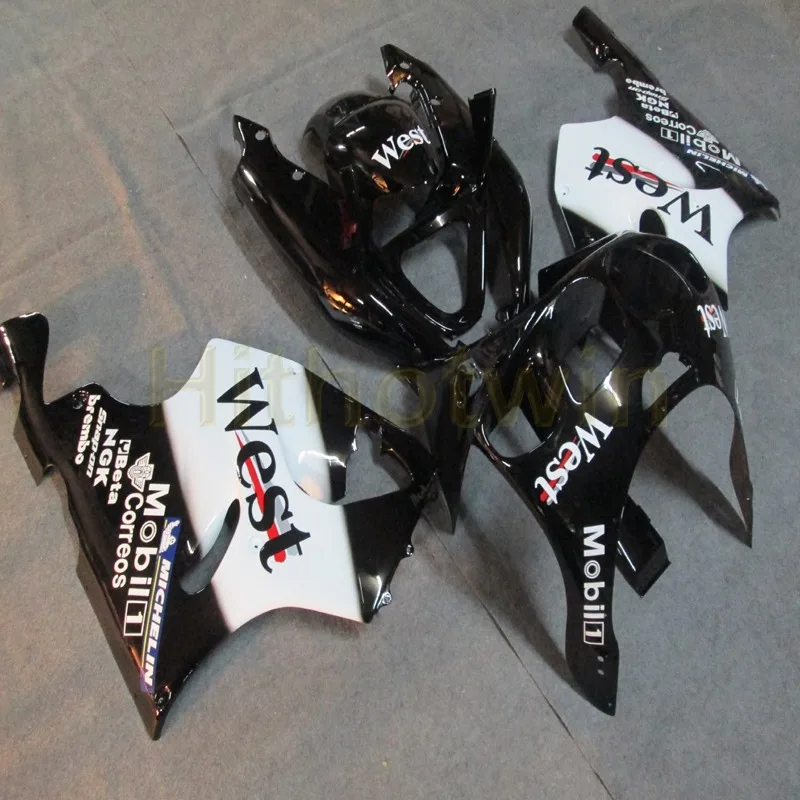 

МОТОЦИКЛ ABS комплект пластиковых деталей кузова для ZX7R 1996 1997 1998 1999 2000 2001 2002 2003 обтекателя тела черный полные комплекты обтекателей