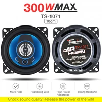 2pcs 4 inch 2 way 300w car speaker universal automobile hifi audio full range frequency subwoofer coaxial high pitch loudspeaker