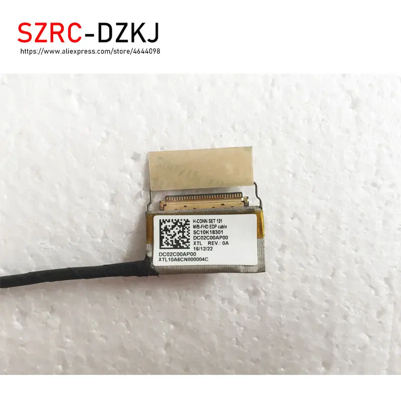 Новый оригинальный панельный кабель FHD EDP, ЖК-экран, кабель для ThinkPad P70 P71 BP71 DC02C00AP00 SC10K18301 01HY730 01HY729