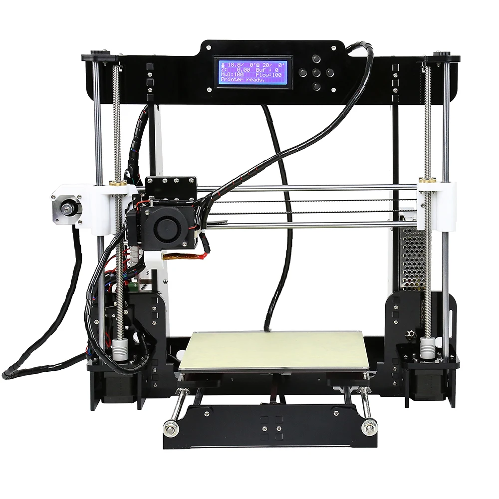 Anet A8 3d принтер Высокая точность имприманта 3D DIY Набор 0 4 мм сопло большого размера