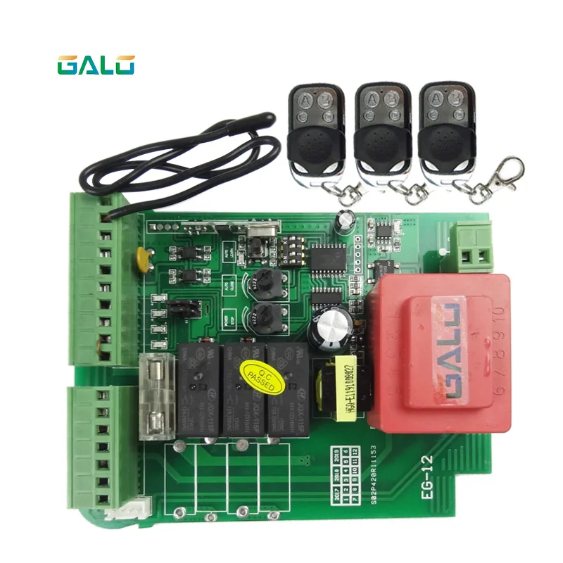Раздвижные ворота открывалка Двигатель Блок управления PCB монтажная плата контроллера электронная карта для KMP серии