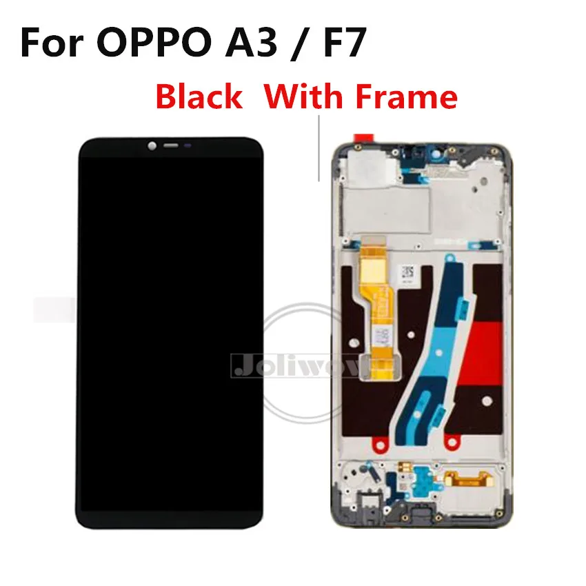 F7 ЖК-дисплей для OPPO A3 полный + сенсорный экран с рамкой дигитайзер в сборе