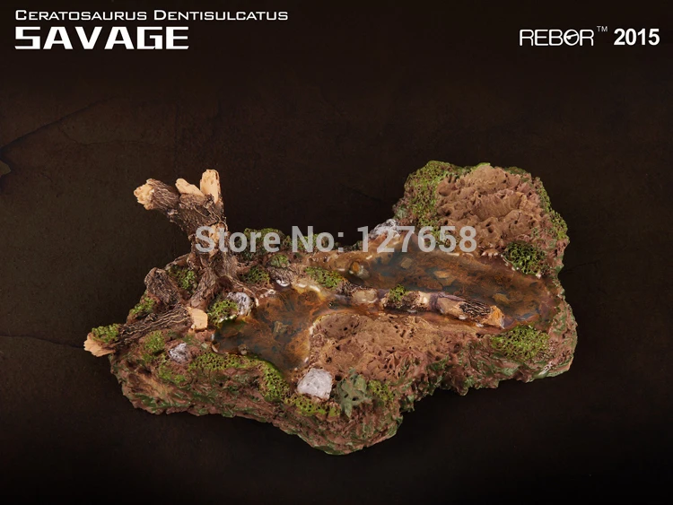 Ребор 1:35 динозавр Палеонтология SAVAGE коллекция Ceratosaurus гаражный набор статуя для