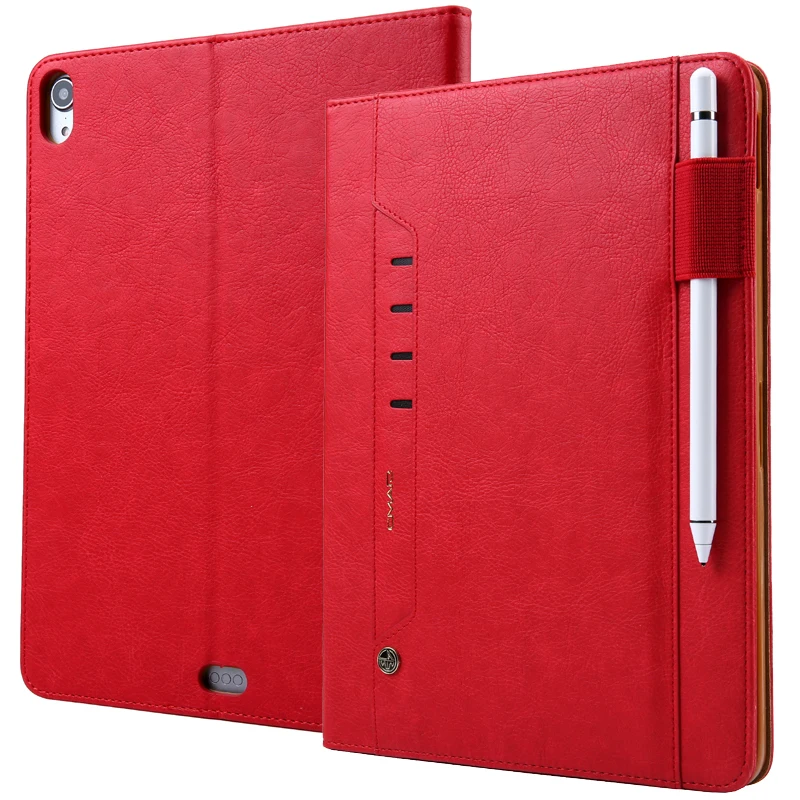 Новейший деловой Многофункциональный Ретро Кожаный Чехол для iPad Pro 11 дюймов 2018