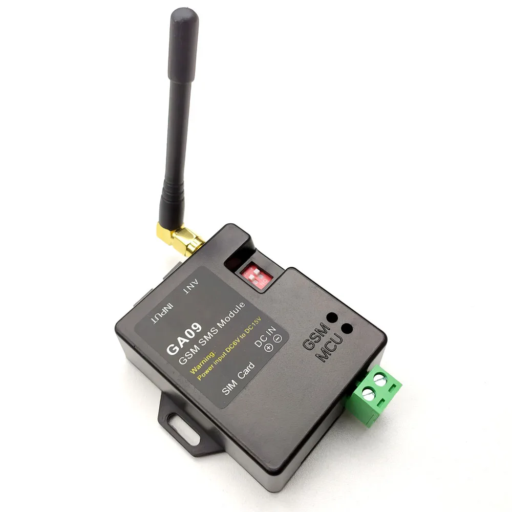 Мини Многофункциональный Умный GSM SMS сигнализация Система восемь GA09 сигнализация вход DC5V вход питания домашний модуль