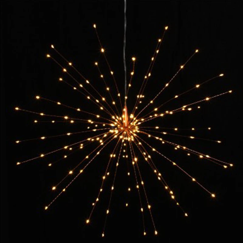 XML DIY 150 светодиодная сказочная гирлянда на батарейках Starburst Праздничная лампа с