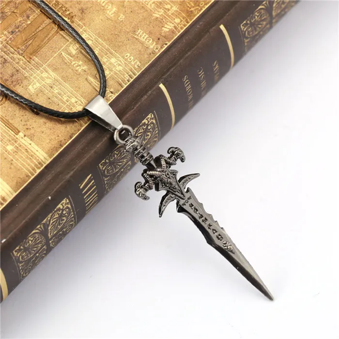 Ювелирные изделия из игры Панк готическое ожерелье Frostmourne Espada металлические