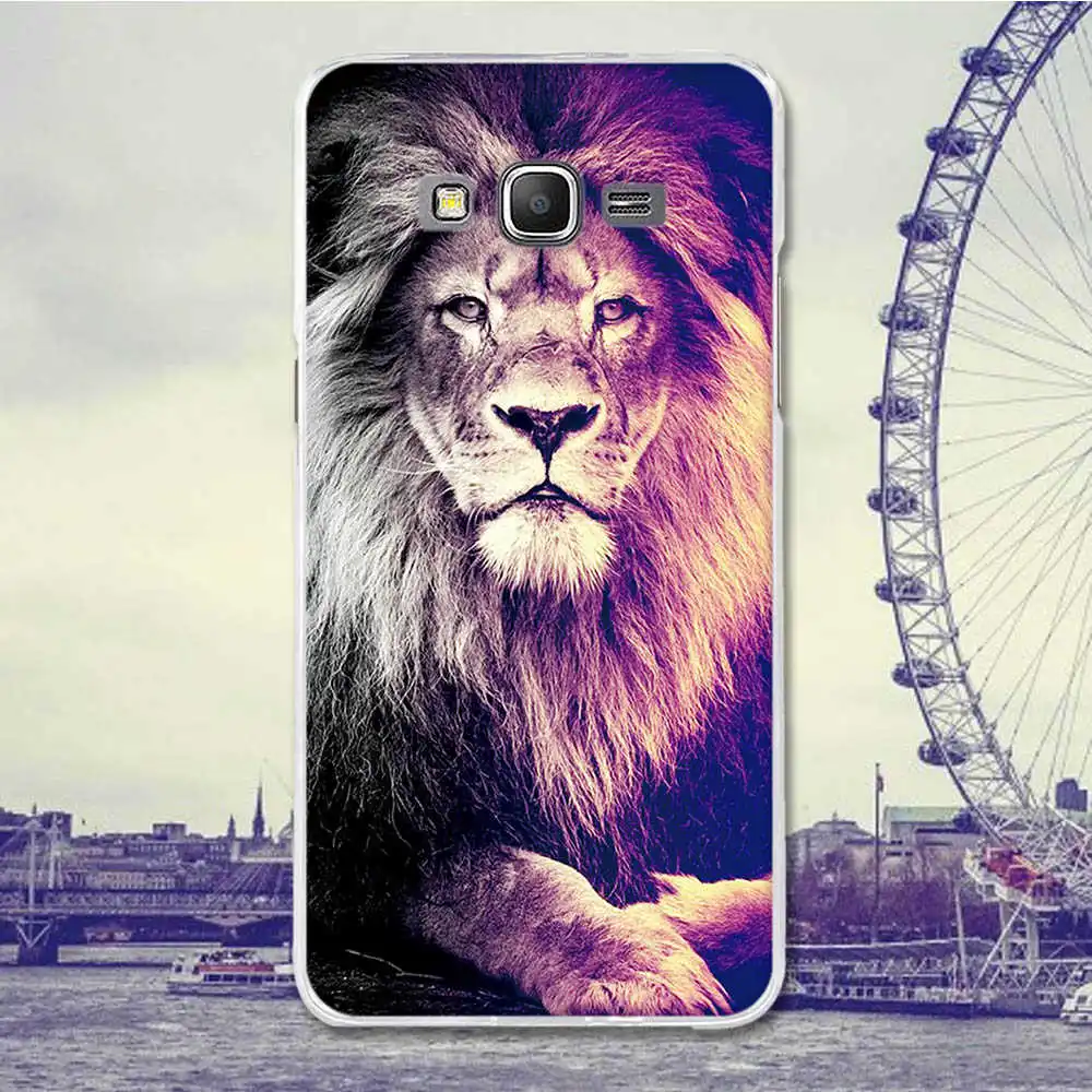 For Coque Samsung Galaxy Grand Prime G530 G530H Case Cover 5.0 Animal Silicone G530Y G530FZ G531 | Мобильные телефоны и