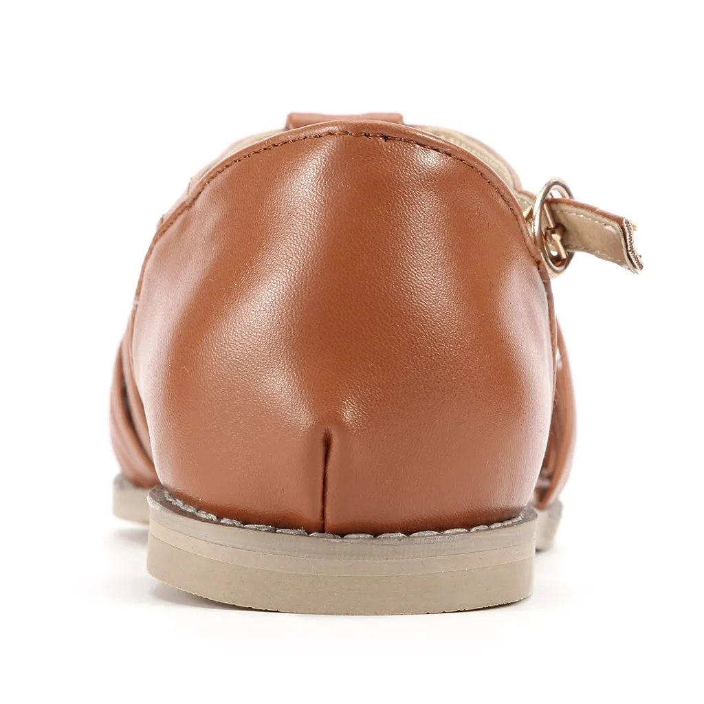 SAGACE/женские сандалии в стиле ретро Летняя женская обувь на плоской подошве с