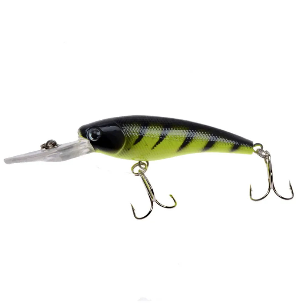 1 шт. 8 3 г 9 см Minnow Рыбная приманка вобблер Crankbait 3D глаза Пластик искусственные