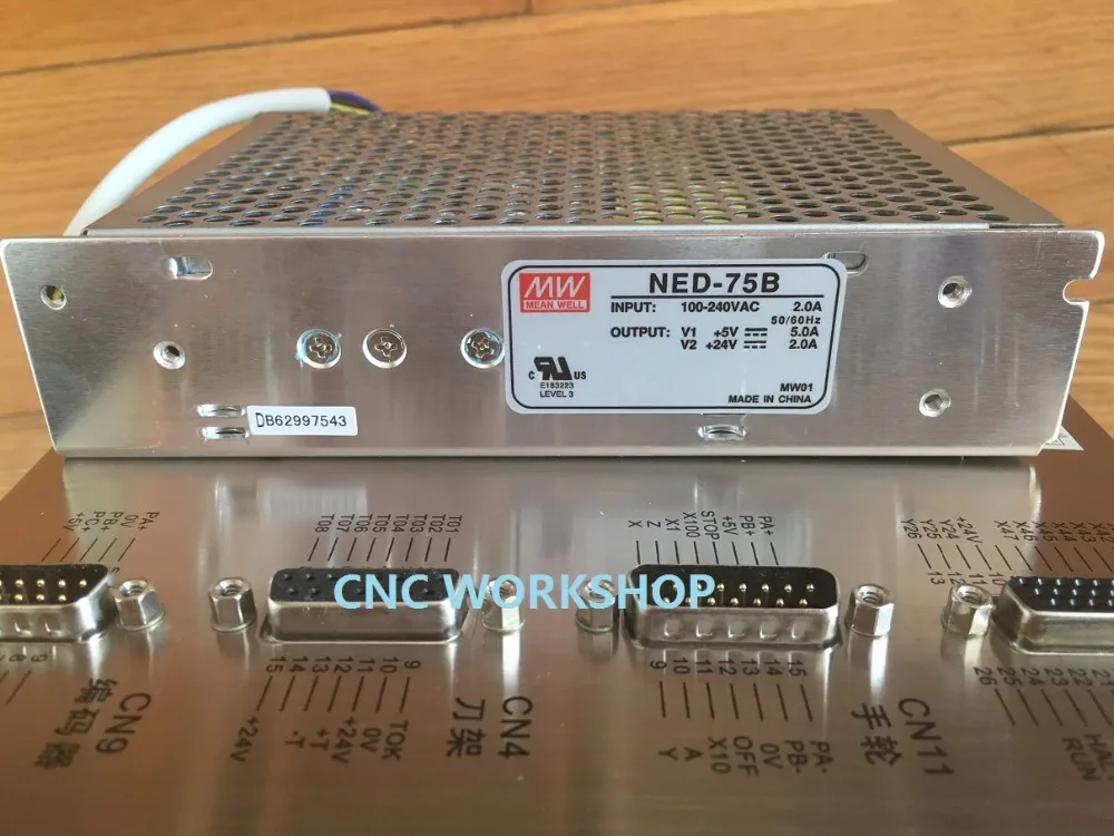 2 оси новая версия английская панель MPG CNC контроллер для токарного станка и