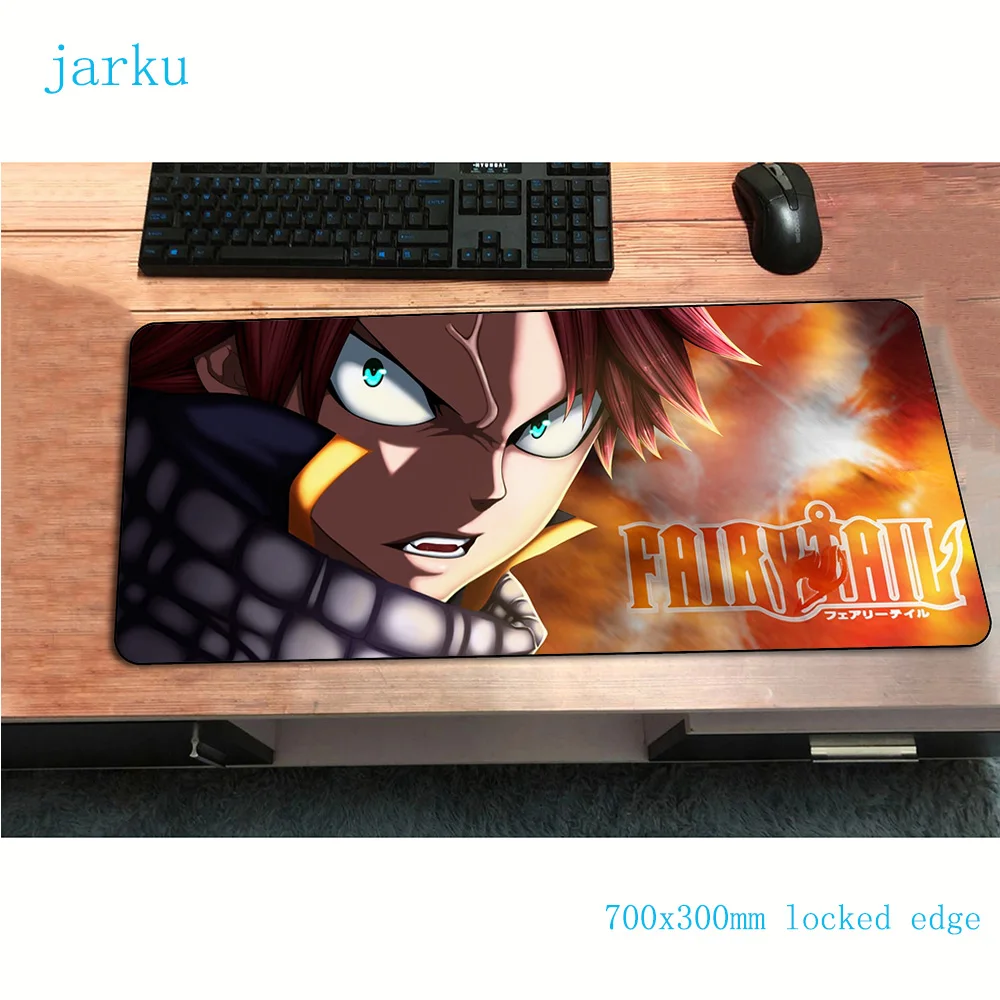 Сказочный Хвост коврик для мыши 700x300x2 мм игровой коврик для мыши Аниме гаджет офисный notbook Настольный коврик xl padmouse игры pc геймерские коврики