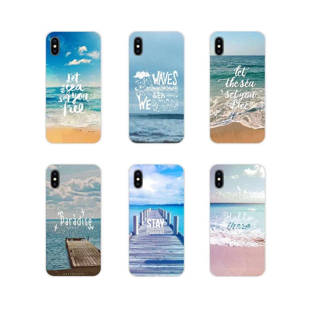 Для Samsung Galaxy A3 A5 A7 J1 J2 J3 J5 J7 2015 2016 2017 Paradise Beach летняя Цитата аксессуары чехлы для