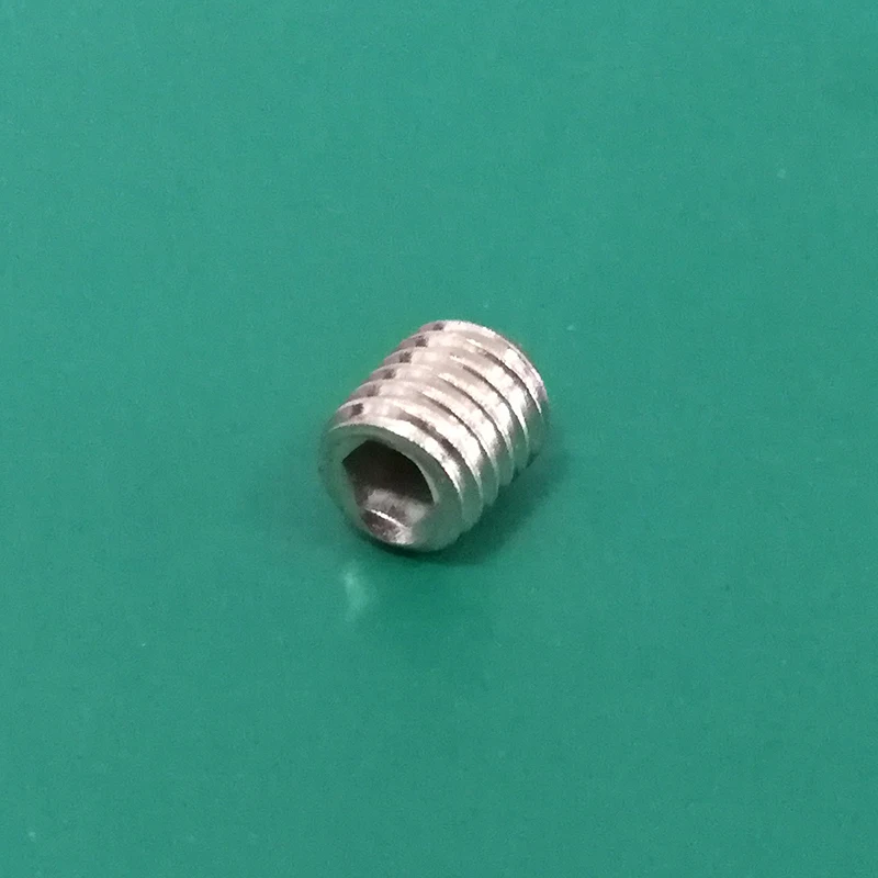 Винты С Плоским Концом из нержавеющей стали 304 20 шт./шестигранный tinyscrew M5 * 6 мм