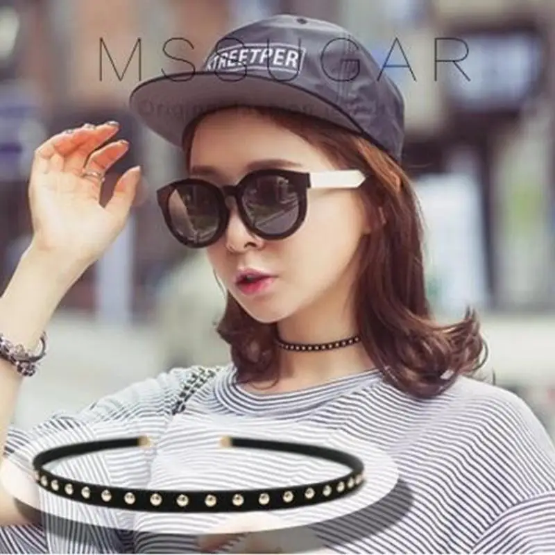 Милое модное богемное индивидуальное ожерелье с заклепками популярным гвоздем