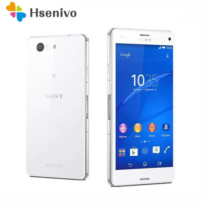 Восстановленный Смартфон Sony Xperia Z3 Compact D5803 экран 4 6 дюйма четырехъядерный
