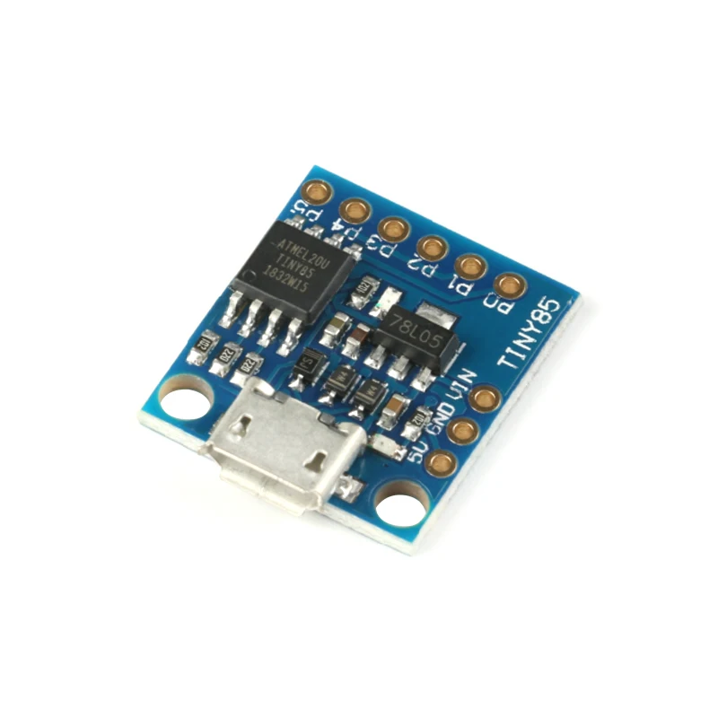 5 шт. Digispark Kickstarter Micro макетная плата ATTINY85 модуль Usb разъем для Arduino светодиодный